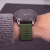 Tech-Protect silikona pulksteņa siksniņa Garmin Fenix 5 / 6 / 6 Pro / 7 / 8 / 8 Pro / E / 9 / 9 Pro 47 mm, Military Green