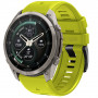 Tech-Protect silikona pulksteņa siksniņa Garmin Fenix 5 / 6 / 6 Pro / 7 / 8 / 8 Pro / E / 9 / 9 Pro 51 mm, Volt Lime