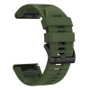Tech-Protect silikona pulksteņa siksniņa Garmin Fenix 5 / 6 / 6 Pro / 7 / 8 / 8 Pro / E / 9 / 9 Pro 51 mm, Military Green