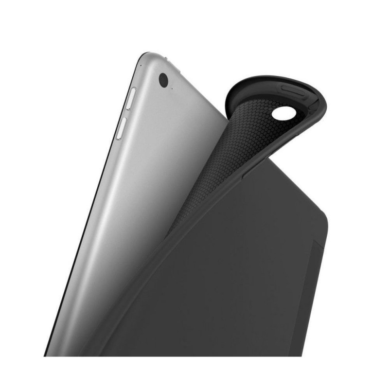 Tech-Protect Smartcase THP263BLK apvalks Apple iPad 10.2 (2019/2020, 7./8. paaudze), melns