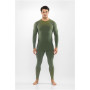 Viking Altis Man Set vīriešu merino apakšslāņa komplekts, tumši zaļš, M