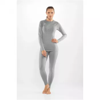 Viking Altis Lady Set sieviešu merīno apakšslāņa komplekts, pelēks, L