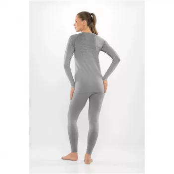 Viking Altis Lady Set sieviešu merīno apakšslāņa komplekts, pelēks, L