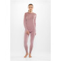 Viking Altis Lady Set sieviešu merino apakšslāņa komplekts, rozā, L