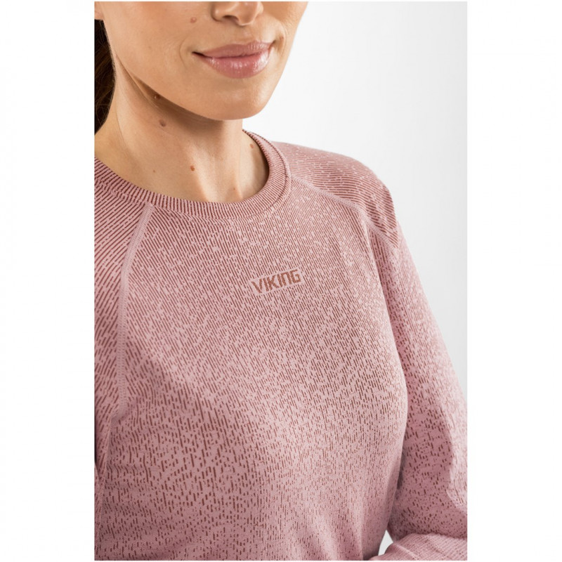 Viking Altis Lady Set sieviešu merino apakšslāņa komplekts, rozā, L