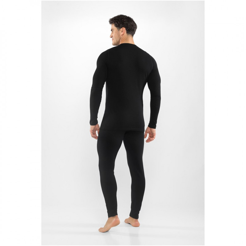 Viking Meriboo Man Set vīriešu merino apakšslāņa komplekts, melns, M