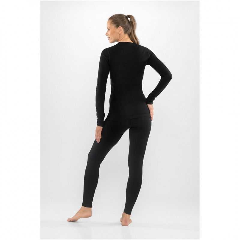 Viking Meriboo Lady Set Merino sieviešu apakšslāņa komplekts, melns, M