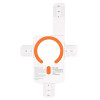 Tech-Protect MMP-200 magnētiskais MagSafe gredzens, Cosmic Orange