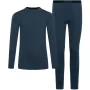 Viking Meriboo Man Set Merino vīriešu merino apakšējā slāņa komplekts, tumši zilā krāsā, XL