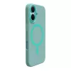 Puro Daylight MagSafe silikona apvalks iPhone 16, zaļš