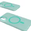 Puro Daylight MagSafe silikona apvalks iPhone 16, zaļš