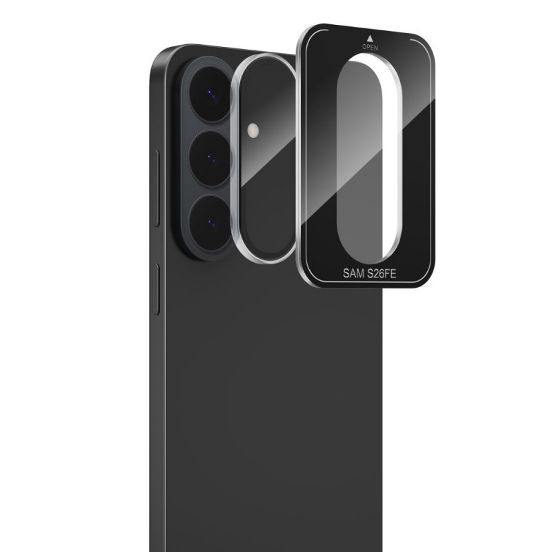 Tech-Protect Camring Fit+ kameras objektīva aizsargs Samsung Galaxy S26 FE, caurspīdīgs