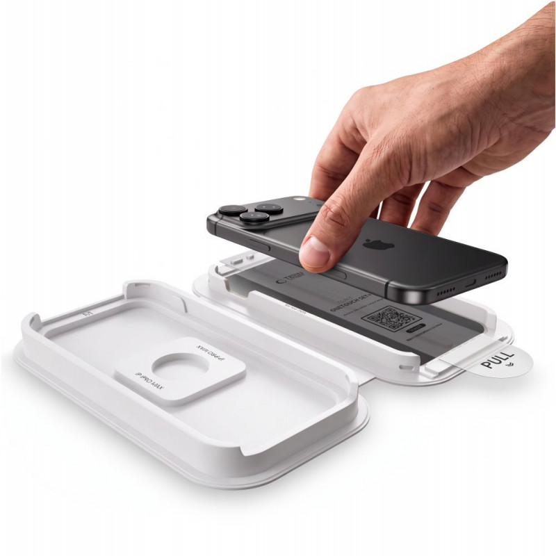 Tech-Protect OneTouch Set+ rūdītais stikls Apple iPhone 17 Pro Max / 18 Pro Max, caurspīdīgs (2 gab.)