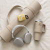Tech-Protect Lamano maciņš Apple AirPods Pro 3 ar karabīni, Lemon Haze (dzeltens un balts)
