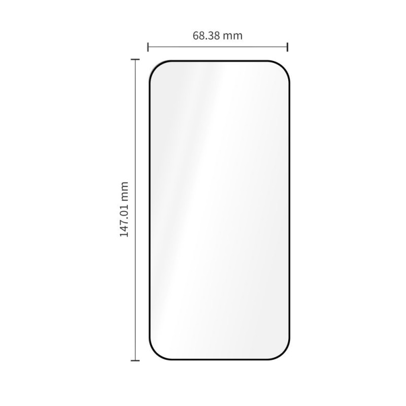 Tech-Protect Quick Set+ rūdītais stikls Apple iPhone 17 Pro / 18 Pro, melns (2 gab.)