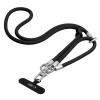 Tech-Protect C10S Rope Crossbody & Wrist tālruņa siksnu komplekts, Black/Titanium