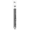 Tech-Protect C9S Rope Crossbody telefona siksna pāri plecam, melna