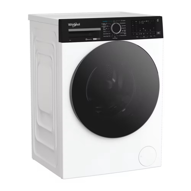 Whirlpool WPM 87W ADS EE priekšējās ielādes veļas mašīna, 8 kg, 1400 RPM, balta