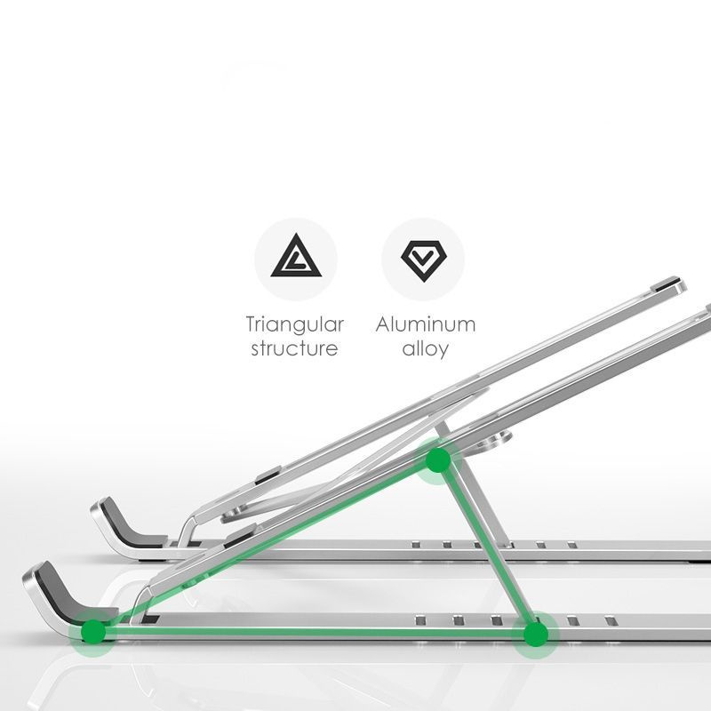 Tech-Protect Alustand Universal portatīvā datora statīvs, tumši pelēks