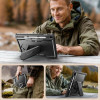 Tech-Protect Kevlar Pro planšetdatora futrālis Samsung Galaxy Tab S9 11.0 / S10 FE / S10 Lite 10.9 (X710 / X716B / X520 / X526 / X400 / X406B), melns
