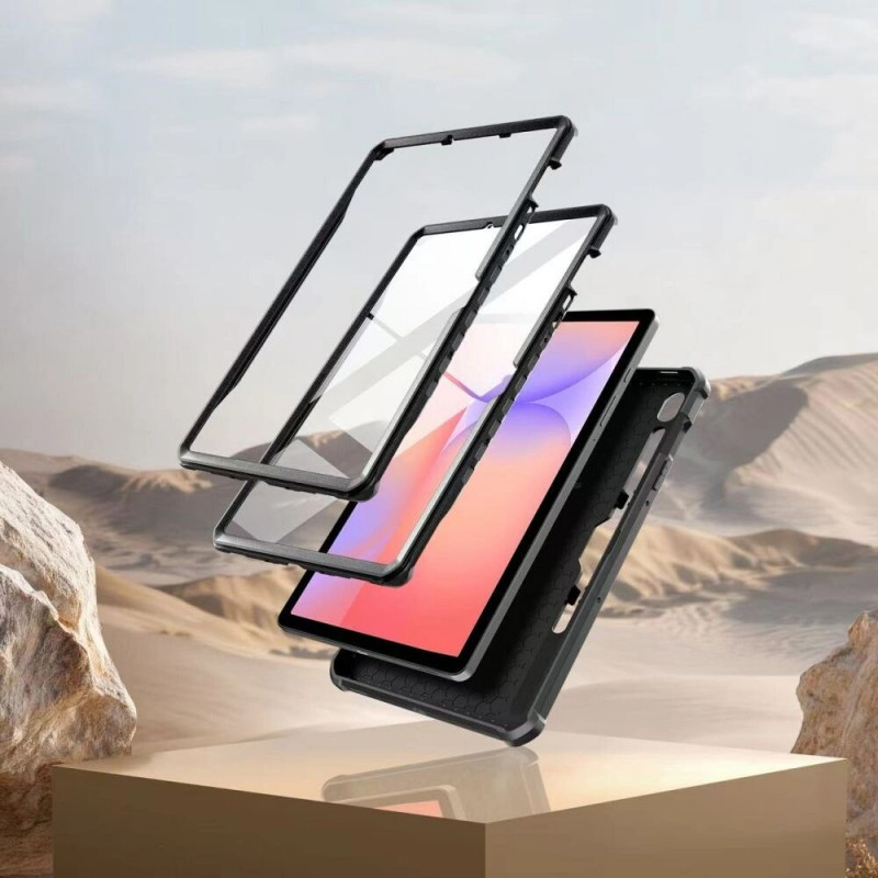 Tech-Protect Kevlar Pro planšetdatora futrālis Samsung Galaxy Tab S9 11.0 / S10 FE / S10 Lite 10.9 (X710 / X716B / X520 / X526 / X400 / X406B), melns