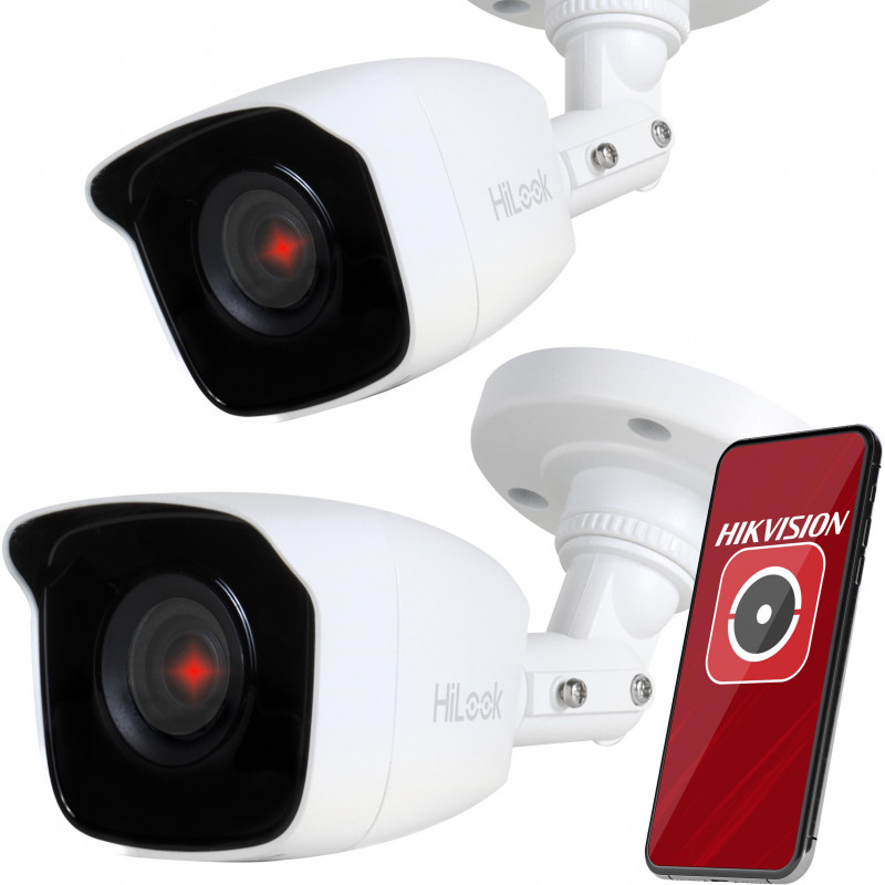 HiLook no Hikvision IPCAM-B2 2MP IP cilindriskā kamera, 2,8 mm