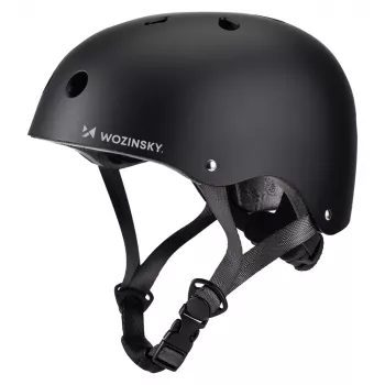 Wozinsky viegls BMX/skrituļu ķivere, izmērs S (48-52 cm), melna