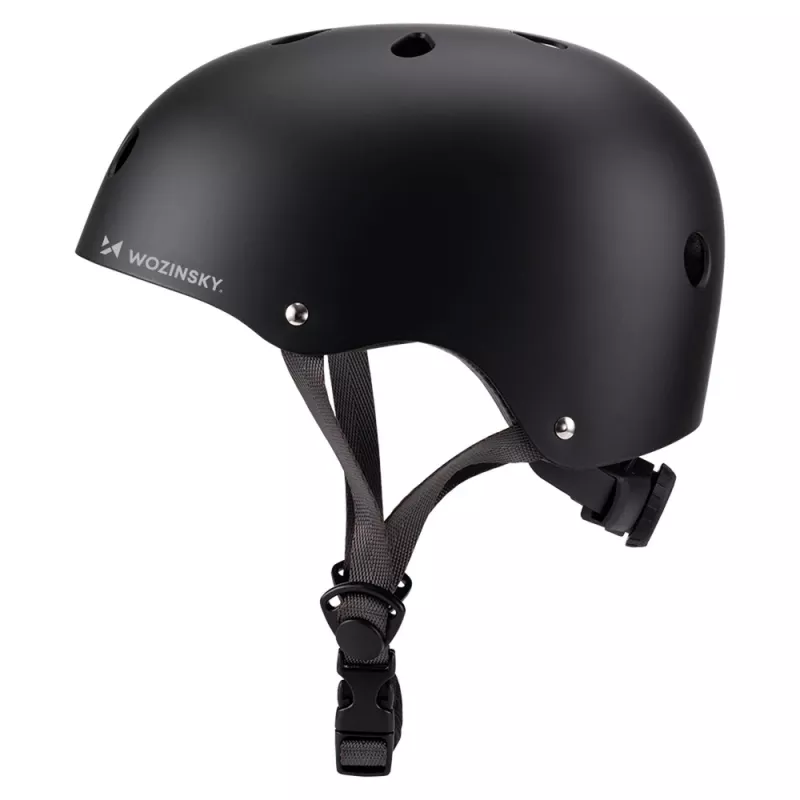 Wozinsky viegls BMX/skrituļu ķivere, izmērs S (48-52 cm), melna
