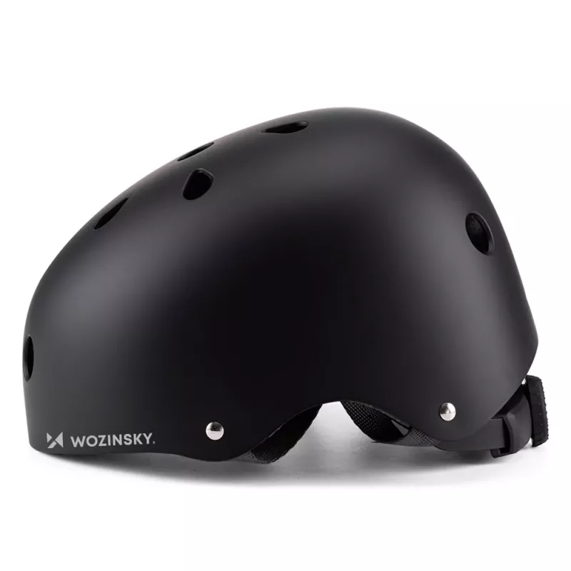 Wozinsky viegls BMX/skrituļu ķivere, izmērs S (48-52 cm), melna