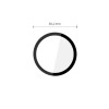 Tech-Protect Glass Flex+ hibrīdstikls Garmin Venu 4 41 mm, melns (2 gab.)
