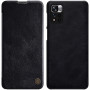 [CR] Nillkin Qin vāciņš Xiaomi Mi 11i HyperCharge / Redmi Note 11 Pro (China), melns (patērētāja atgriezta prece)