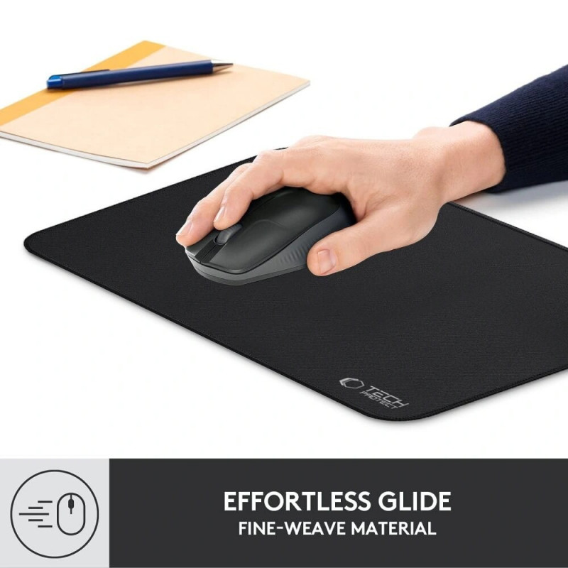 Tech-Protect A100 peles paliktnis 35x25 cm, melns