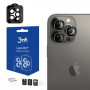 3MK Lens Protection Pro Apple iPhone 13 Pro / 13 Pro Max kameras objektīva aizsargstikls, grafīta pelēks