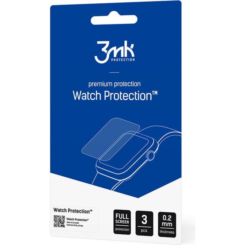 3MK FlexibleGlass Watch Protection Garmin Tactix 7 viedpulksteņa hibrīdstikla ekrāna aizsargs (3 gab.)