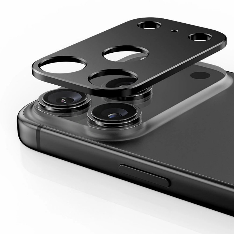 Tech-Protect Camalloy Fit+ kameras pārsegs Apple iPhone 17 Pro, sudraba