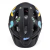 Wozinsky bērnu MTB velosipēda ķivere ar noņemamu vizieri, izmērs XS (48-52 cm), melna