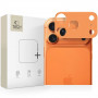 Tech-Protect Camalloy Fit+ kameras pārsegs Apple iPhone 17 Pro Max, Cosmic Orange