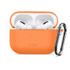 Tech-Protect Silicone Hook silikona apvalks Apple AirPods Pro 3, Cosmic Orange