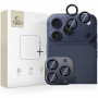 Tech-Protect Camring Fit+ kameras objektīva pārsegi Apple iPhone 14 Pro / 14 Pro Max / 15 Pro / 15 Pro Max / 16 Pro / 16 Pro Max / 17 Pro / 17 Pro Max, Deep Blue