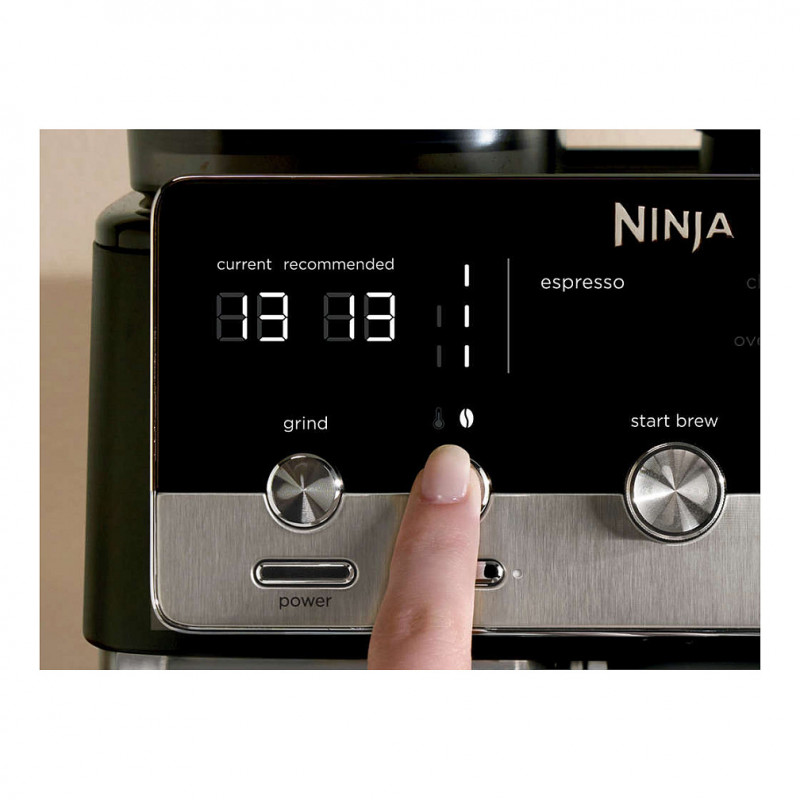 Ninja ES301EU Luxe Café Mini portafiltra espreso kafijas automāts