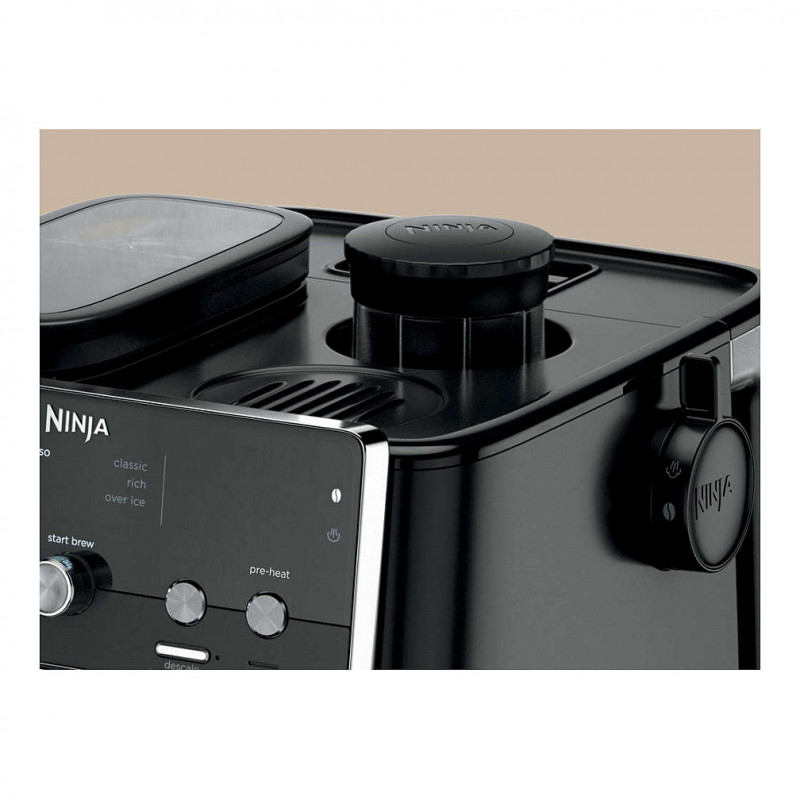 Ninja ES301EU Luxe Café Mini portafiltra espreso kafijas automāts