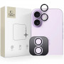 Tech-Protect Camring Fit+ kameras objektīva pārsegi Apple iPhone 16 / 16 Plus / 17, lavandas krāsā