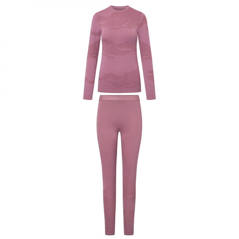 Viking Gasher Lady Set Merino sieviešu apakšveļa, rozā, L