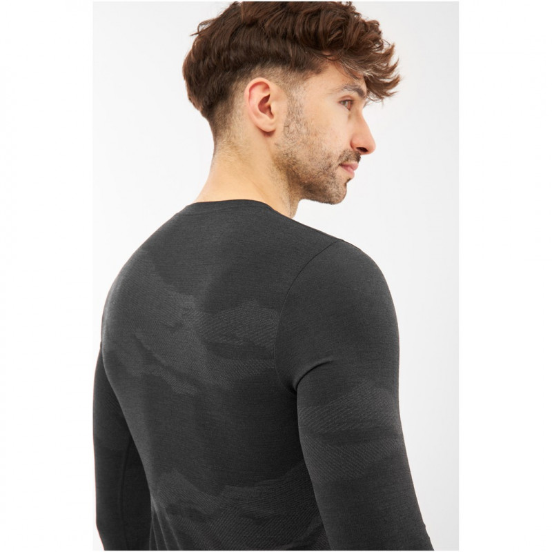 Viking Gasher Man Set Merino vīriešu apakšveļa, melna, XL
