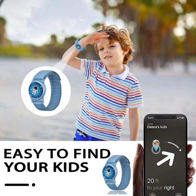 Tech-Protect Nylon For Kids siksniņa Apple AirTag 1 / 2, Astronaut