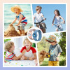 Tech-Protect Nylon For Kids siksniņa Apple AirTag 1 / 2, Astronaut
