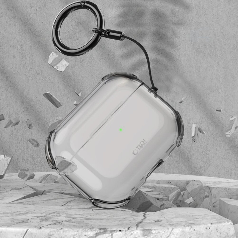 Tech-Protect Bounce maciņš Apple AirPods Pro 3, Ash