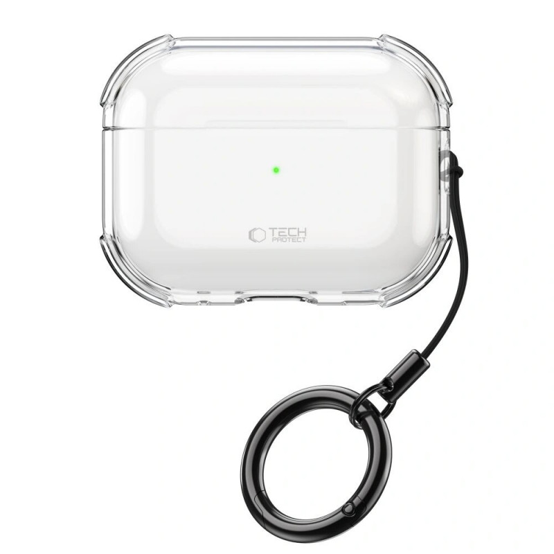 Tech-Protect Bounce maciņš Apple AirPods Pro 3, caurspīdīgs