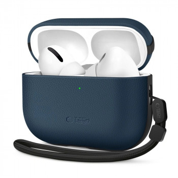 Tech-Protect NaturalFit apvalks Apple AirPods Pro 3, Navy Blue