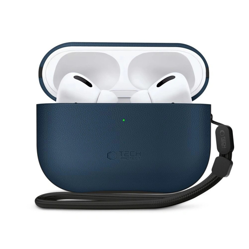 Tech-Protect NaturalFit apvalks Apple AirPods Pro 3, Navy Blue